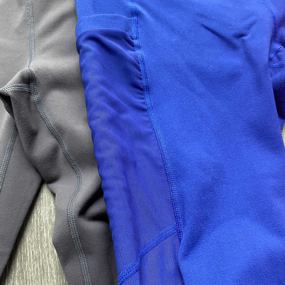 Fabletics Small Mila High Waisted Capri Leggings With Mesh Pockets Bundle 1476 - Picture 2 of 6